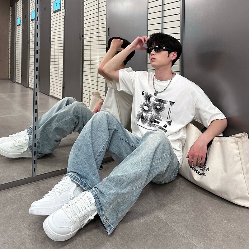 哆啦A梦板鞋男鞋夏季新款小白鞋男低帮透气厚底运动潮流百搭休闲鞋子男女 复古白 43