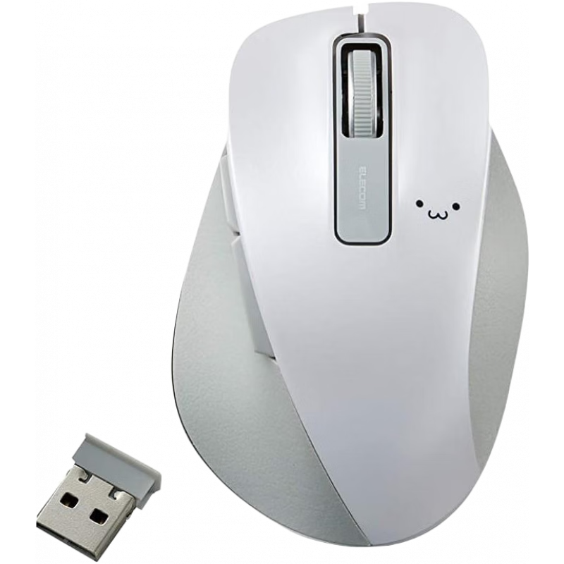 宜麗客（ELECOM）【日本直郵 日本發(fā)貨】鼠標(biāo) 軌跡球 (拇指) 紅球 6鍵 采用游戲級別光學(xué)傳感器 M-XGM10DBWH/EC【無線】【M碼】