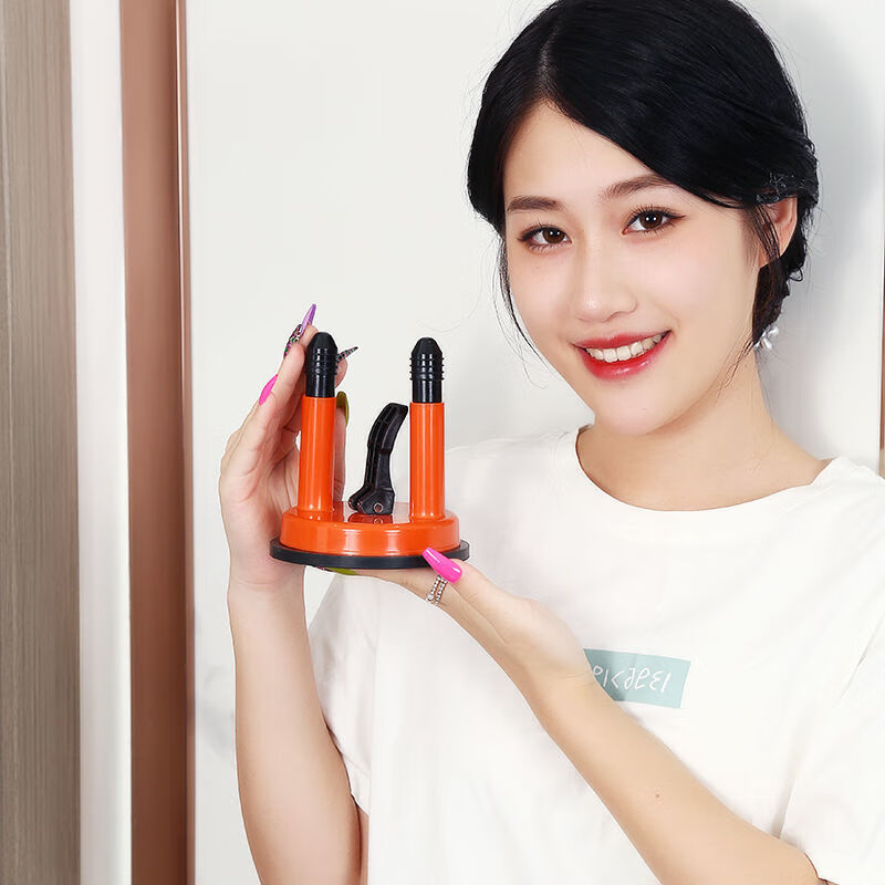 tificy器械店 新款背部原始点按摩器 壁挂式吸盘顶墙穴位经络工具