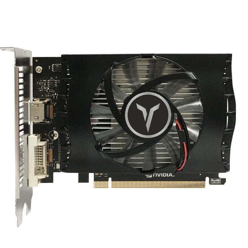 盈通（yeston）臺式機電腦顯卡GTX1050TI/GT1030/730獨立顯卡辦公亮機全新 GT1030-4G D4 極速版