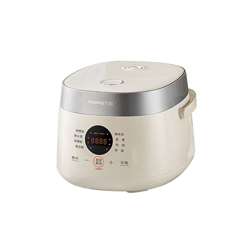 九阳（Joyoung）0氟系列珐琅瓷釜电饭锅2升电饭煲1-2人家用电饭煲多功能智能微压预约煮饭新款F-20NF01国家补贴