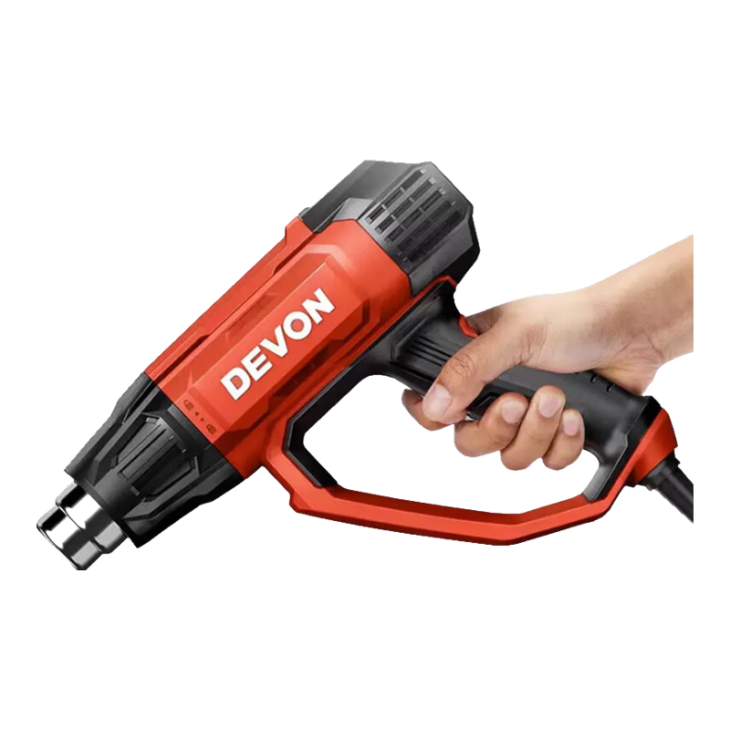 大有數(shù)顯熱風槍電子維修小型貼膜便攜烘槍工業(yè)縮膜吹風機烤槍7712 7712熱風槍