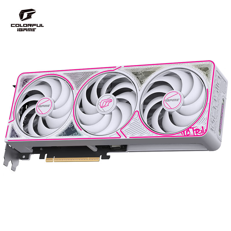 七彩虹(Colorful)iGame GeForce RTX 5050 Ultra W OC 8GB DLSS 4 电竞光追游戏设计电脑显卡