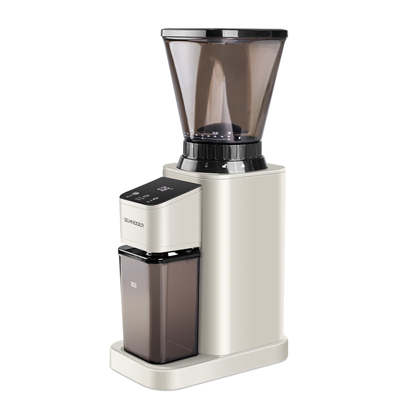 Schneider 施耐德 法国施耐德磨豆机电动磨咖啡豆家用迷你便携式锥形咖啡豆磨粉机器美式意式 精磨XM01