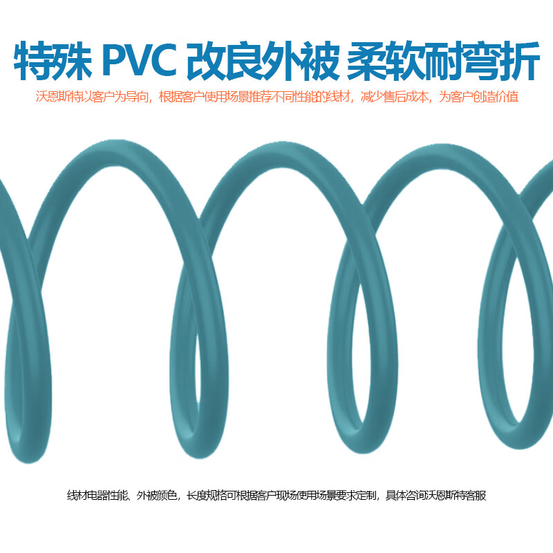 WNSTM12X编码8针转RJ45兼容康耐视CCB-84901-2001-05基恩士工业相机读码器高柔网线 静态-固定安装 5米 动态-拖链运动 2米