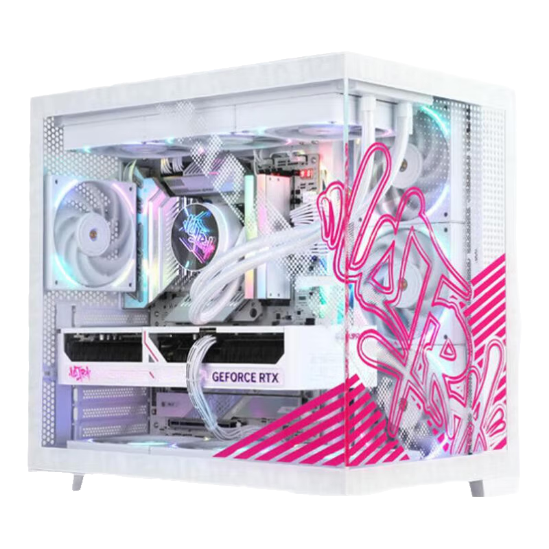 七彩虹RTX5090D 5080 5070 Ti 5060 Ti顯卡臺式電腦主機265K臺式diy組裝電腦AI設計電競游戲整機 配置二:245KF+RTX 5060Ti主機