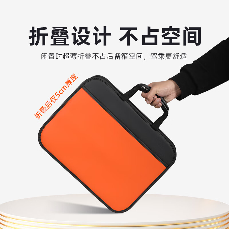 适用鸿蒙智行享界S9S9T后备箱收纳箱车载大储物盒尾箱收纳神器可 90L棕色可折叠享界