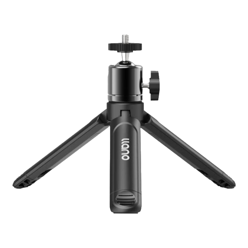 綠巨能(llano)桌面相機(jī)三腳架 迷你手持自拍桿 微單大疆Pocket3手機(jī)通用支架 便攜拍照vlog桌面直播視頻三角架