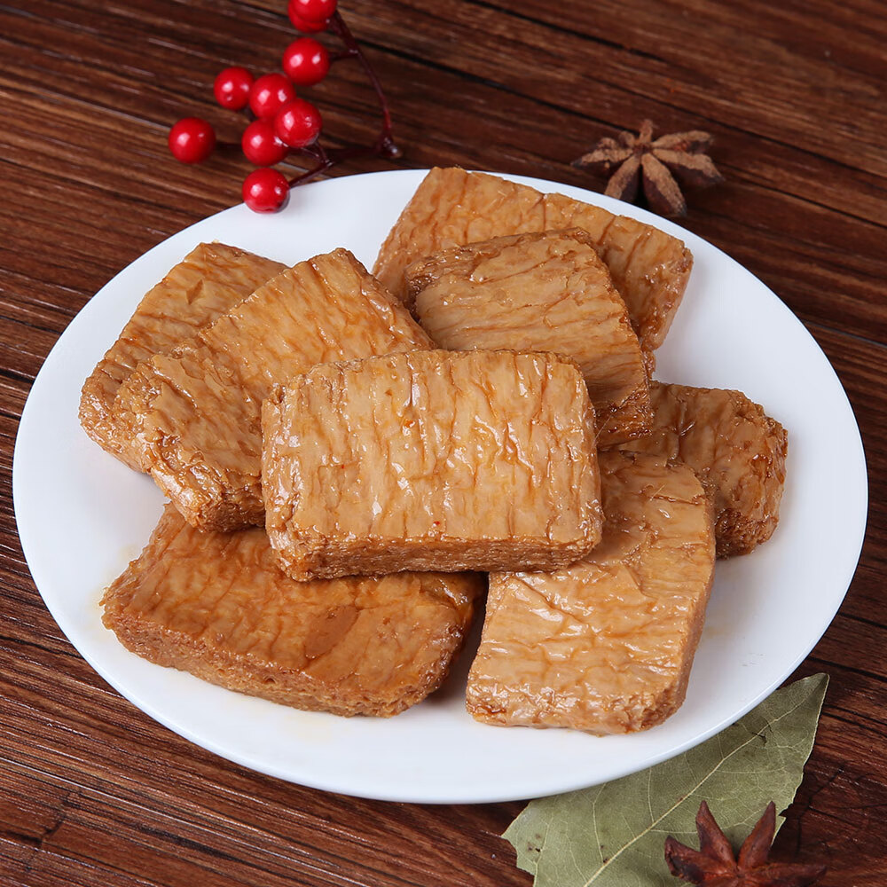 紫燕百味鸡手撕素肉卤香味预制菜素牛排辣卤零食休闲食品辣条豆干60g