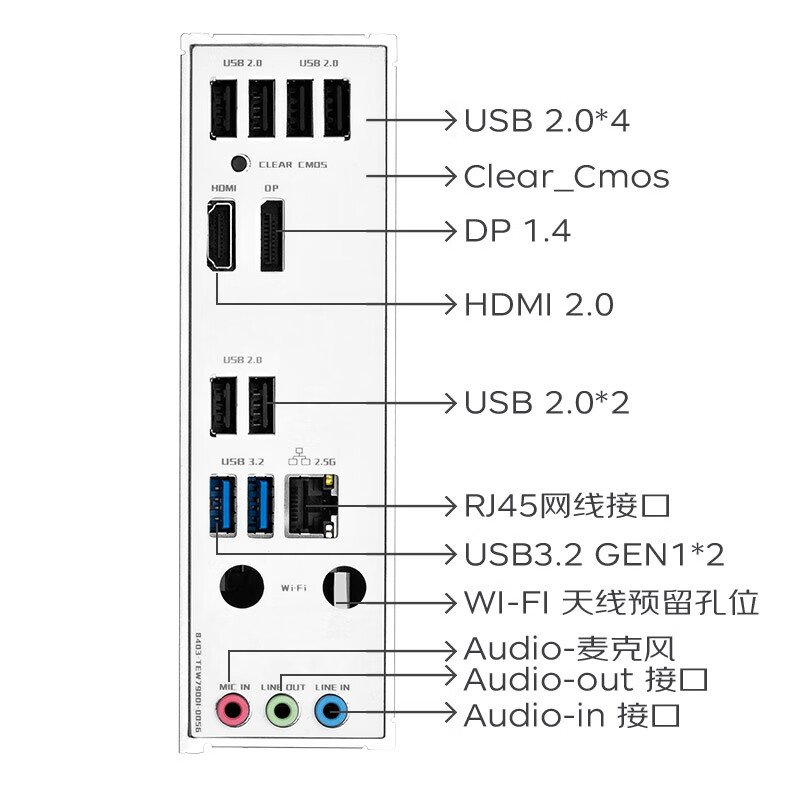 铭瑄 MS-终结者 B760M D4 V2 图 7