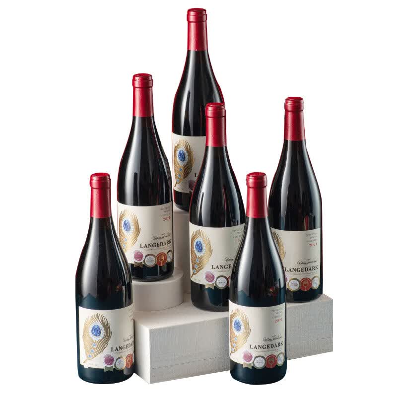 拉格德克法国原瓶进口红酒拉格德克金尾鸢干红葡萄酒橡木桶AOP级送礼 整箱 品牌精选AOP级-750ml*6支整箱装