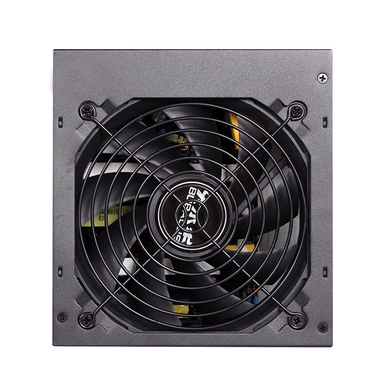 大水牛（BUBALUS）额定400W 劲强400台式电脑电源（主动式PFC/12CM风扇/智能温控/支持背线/宽幅电压）