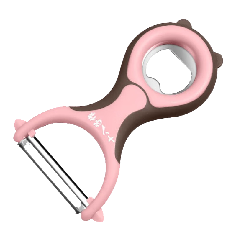 十八子作削皮器多功能削蘋果器水果土豆去皮瓜刨開瓶蓋【顏色隨機*1個裝】