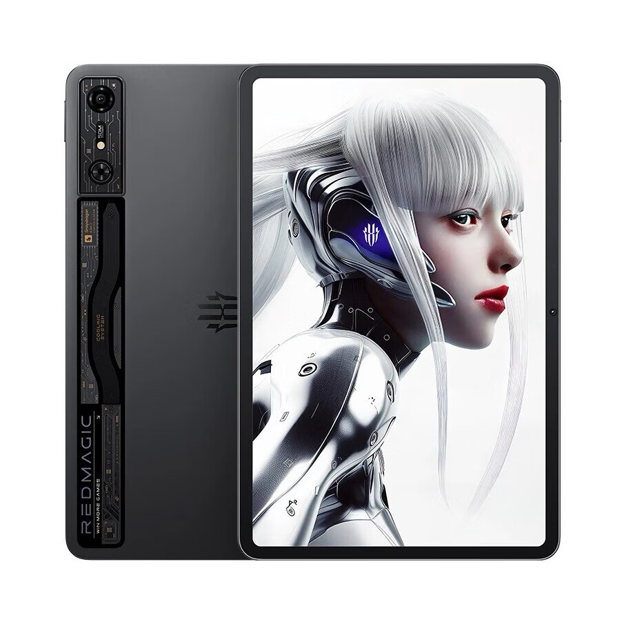努比亚红魔电竞平板Pro 骁龙8Gen3版10100电池144hz 氘锋透明暗夜 16+512GB