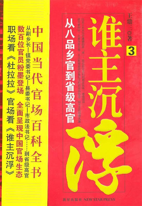 长篇小说:谁主沉浮 3【正版好书，下单速发】
