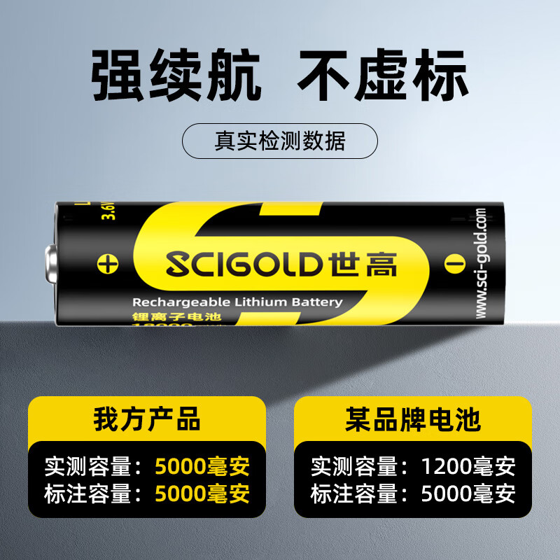 世高21700锂电池3.7V大容量高倍率极速充电手电筒航模通用可充电顺丰包邮充电器 尖头5000毫安6节