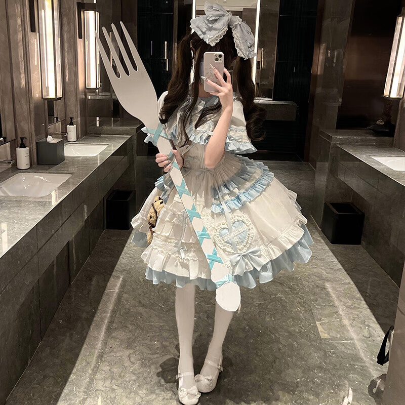 ������Ů��SHANDONGSHAONV������doll����Ů�������Ķ���JSK�ɰ�������װlolita������ ����ɫJSK+���� ���� L271.6Ԫ