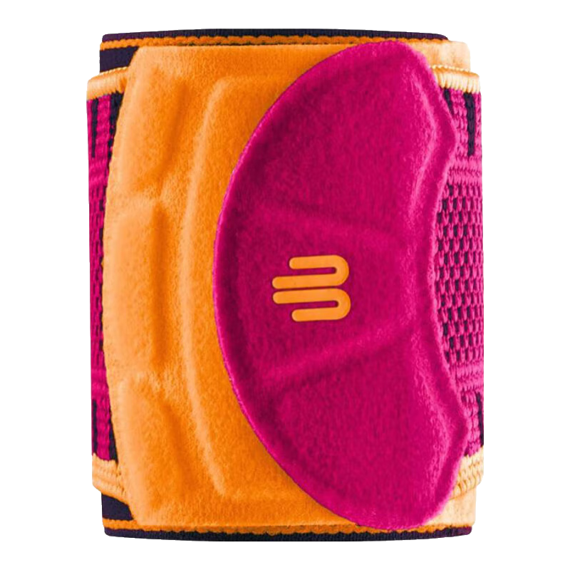 保而防（BAUERFEIND）護腕羽毛球排球籃球健身護手腕帶德國進口輕薄透氣可調節(jié)活力護腕 紫橘 L/XL