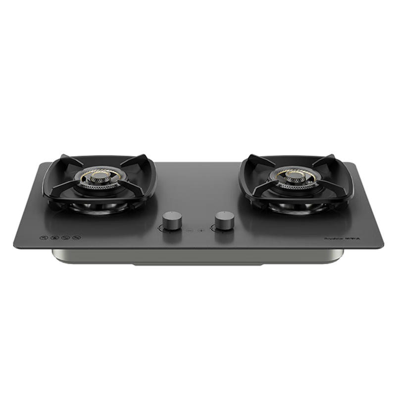 榮事達(dá)（Royalstar）燃?xì)庠钐烊粴怆p灶嵌入式5.2kW猛火 雙邊定時(shí)AG玻璃灶具灶臺(tái) JZT-D612YS