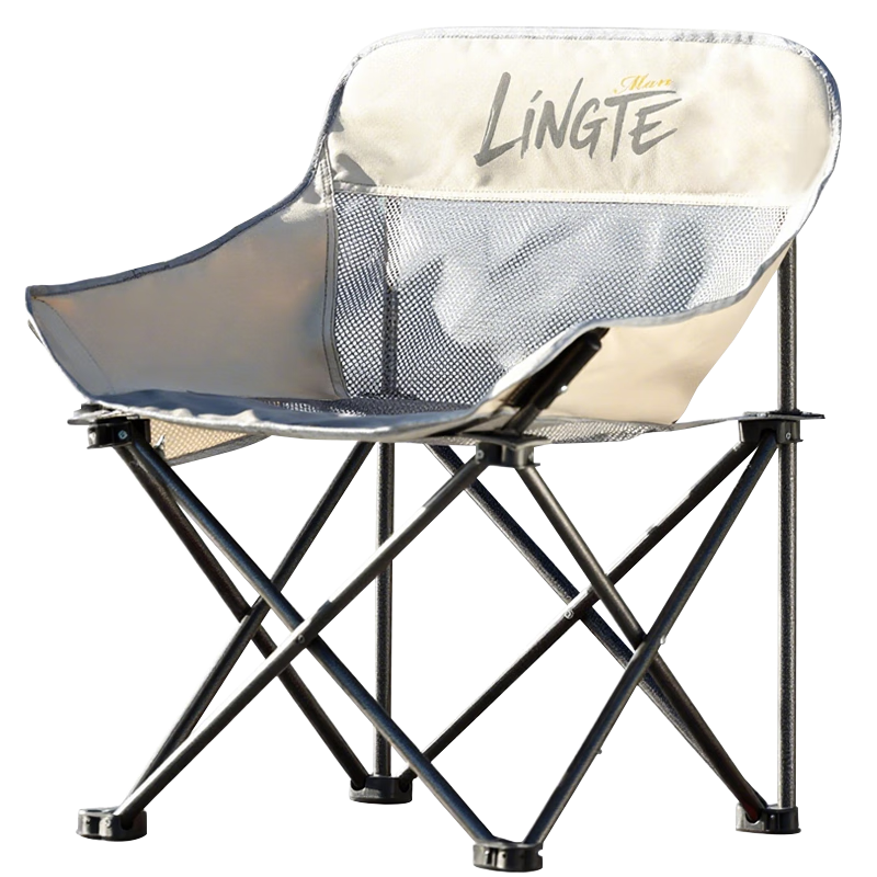 羚特月亮钓椅钓鱼椅野钓钓鱼椅轻量透气月亮椅豪华套餐