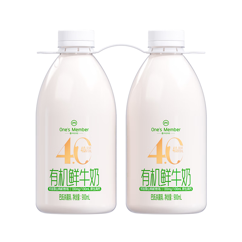 One��s Member �л�4.0�鵰����ţ�� 900ml 2ƿ ���´�ţ�� 22.8Ԫ