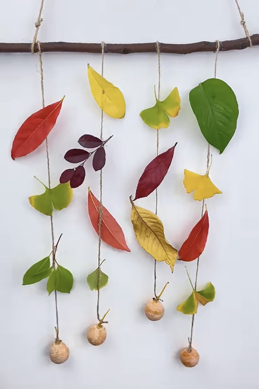 日美新秋日果实风铃大自然手工diy材料包学生作业比赛举办活动用品