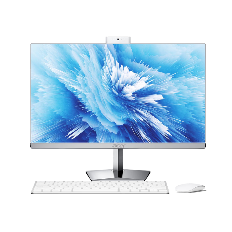宏碁（acer）27英寸獨(dú)顯8G一體機(jī)電腦游戲電競(jìng)設(shè)計(jì)辦公家用攝像頭全套 14代i5/32G/1T固態(tài)/4060M獨(dú)顯8G