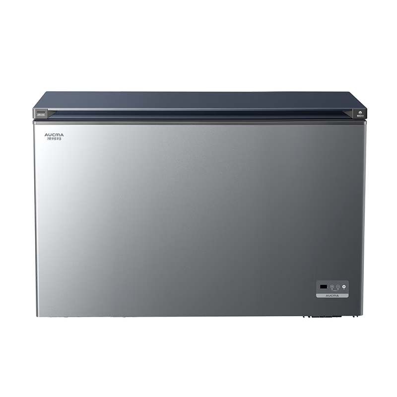 澳柯玛（AUCMA）蓝擎系列312升单温家用减霜小冰柜冷藏柜冷冻柜超低温电控卧式冰箱一级能效 BC/BD-312DHX以旧换新