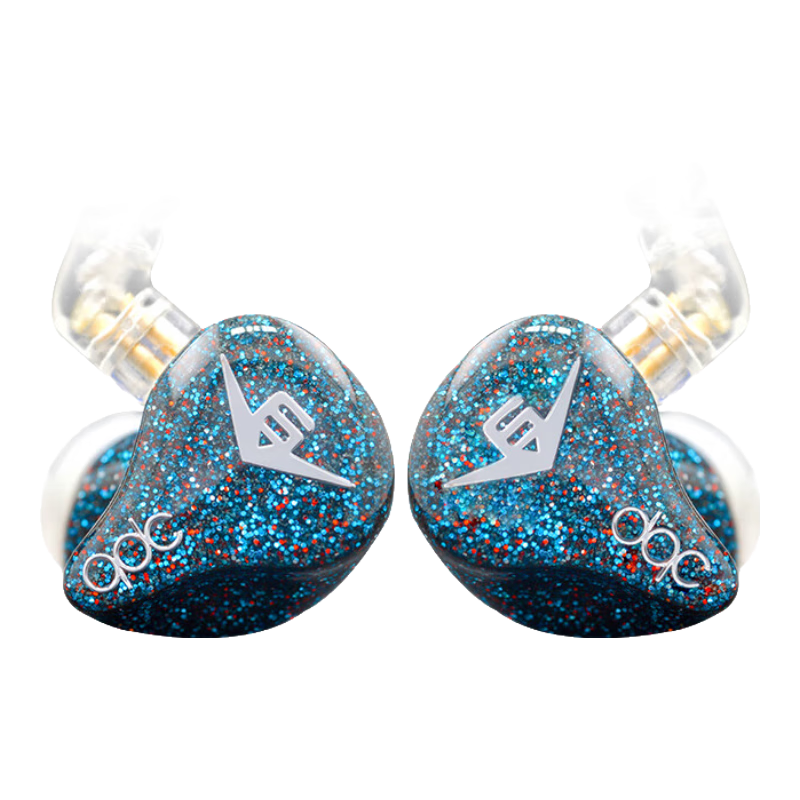 QDCqdc V6變色龍Anole 六單元?jiǎng)予F單元專業(yè)級(jí)HiFi發(fā)燒友耳機(jī)入耳式音樂舞臺(tái)樂手監(jiān)聽耳機(jī)有線降噪耳機(jī) 變色龍V6（標(biāo)準(zhǔn)版）