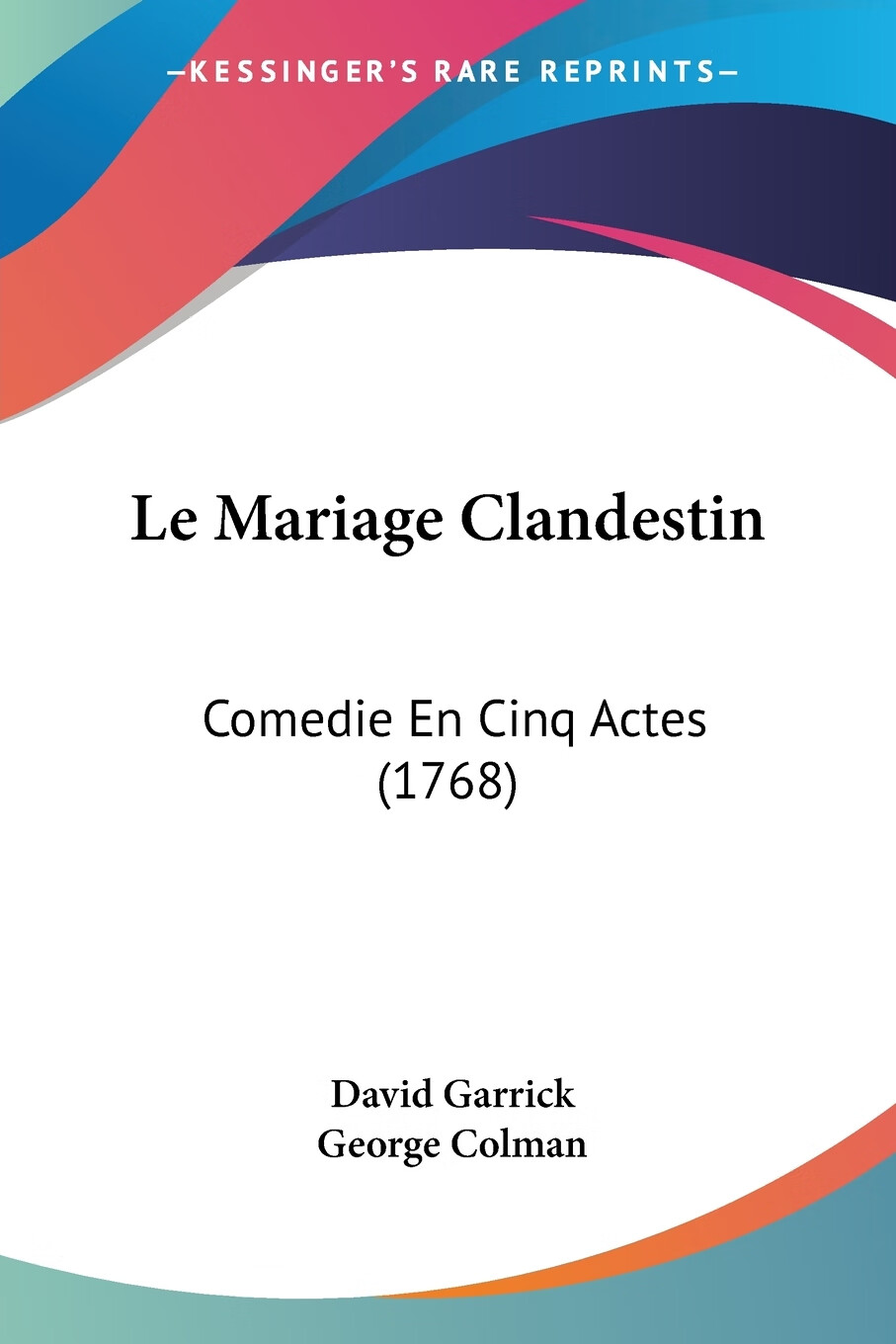 【预售 按需印刷】le mariage clandestin