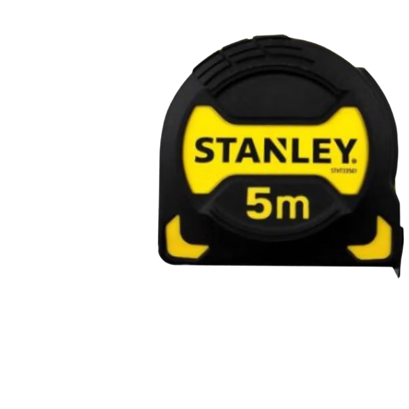 史丹利（STANLEY）卷尺黑金剛鋼卷尺盒尺伸縮尺米尺包膠耐摔尺子5米 STHT33561-23