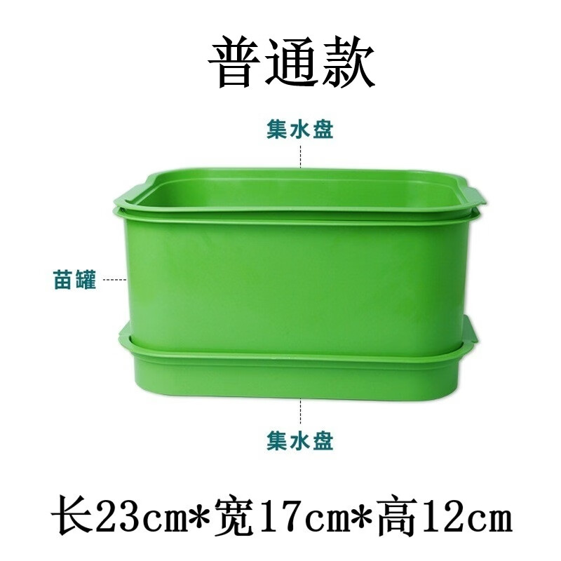 伟照业豆芽发芽盆豆芽罐家用生豆芽机发豆芽桶黄豆绿豆发芽盆神器 普通款1套