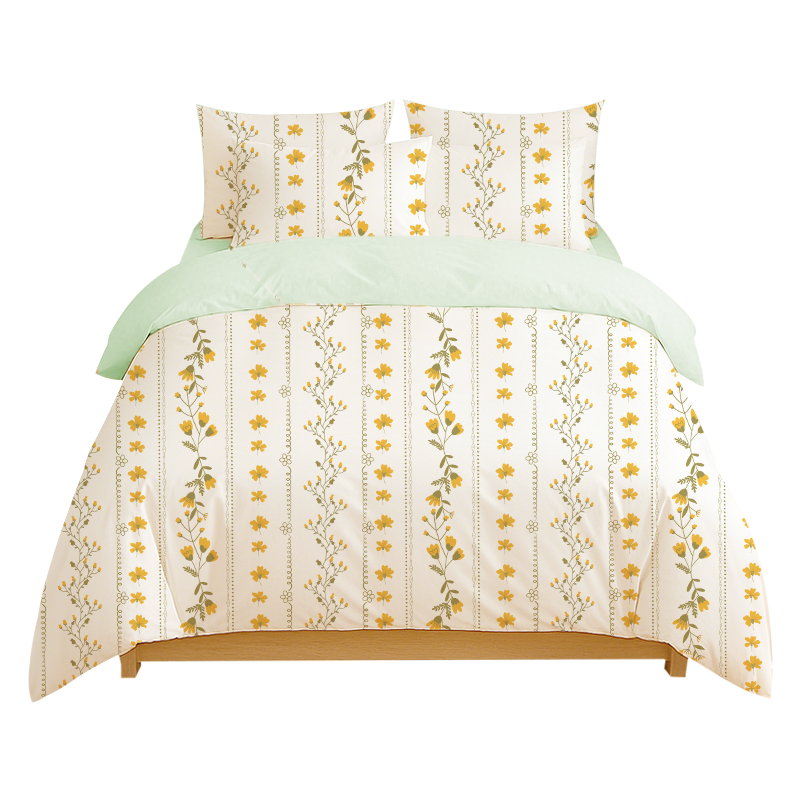 无印良品一次性床品四件套印花加厚床单被罩枕套隔脏出差旅行用品压缩便携