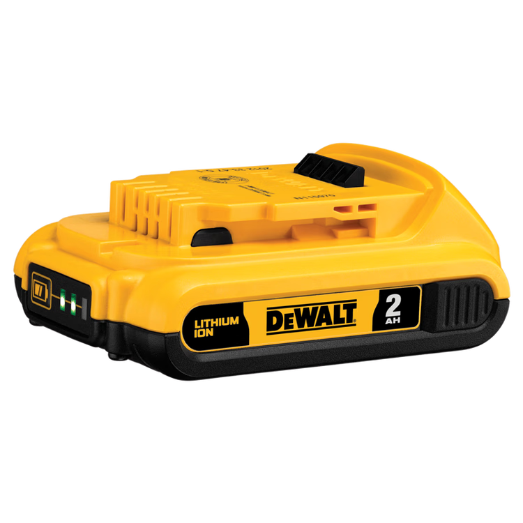 得偉（DEWALT）20V MAX 2.0Ah鋰電電池包大容量長續(xù)航電動工具DCB203-A9