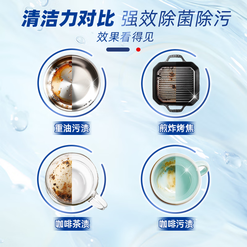 亮碟(finish)洗碗凝珠三合一洗碗块洗碗机洗涤剂多效合一洗碗凝珠洗碗球洗碗粉 90颗1袋0添加母婴可用洗碗凝珠