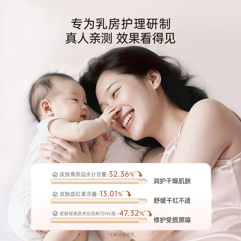 袋鼠妈妈羊脂膏乳头霜准孕妇预防皲裂乳头膏身体舒缓修护润肤羊毛脂护肤品 【四季广口款】羊毛脂修护膏28g