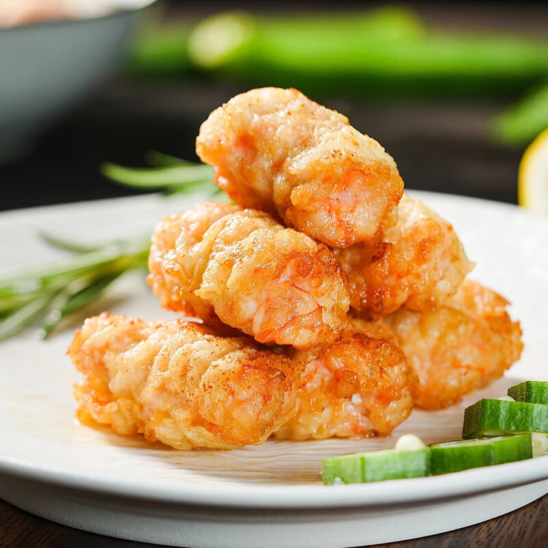 钦小鲜大颗粒虾滑含虾量>95%分装 虾仁含量高 火锅丸料关东煮食材麻辣烫 北部湾青虾滑 150g(净重) *4袋 只拼品质 不拼价格