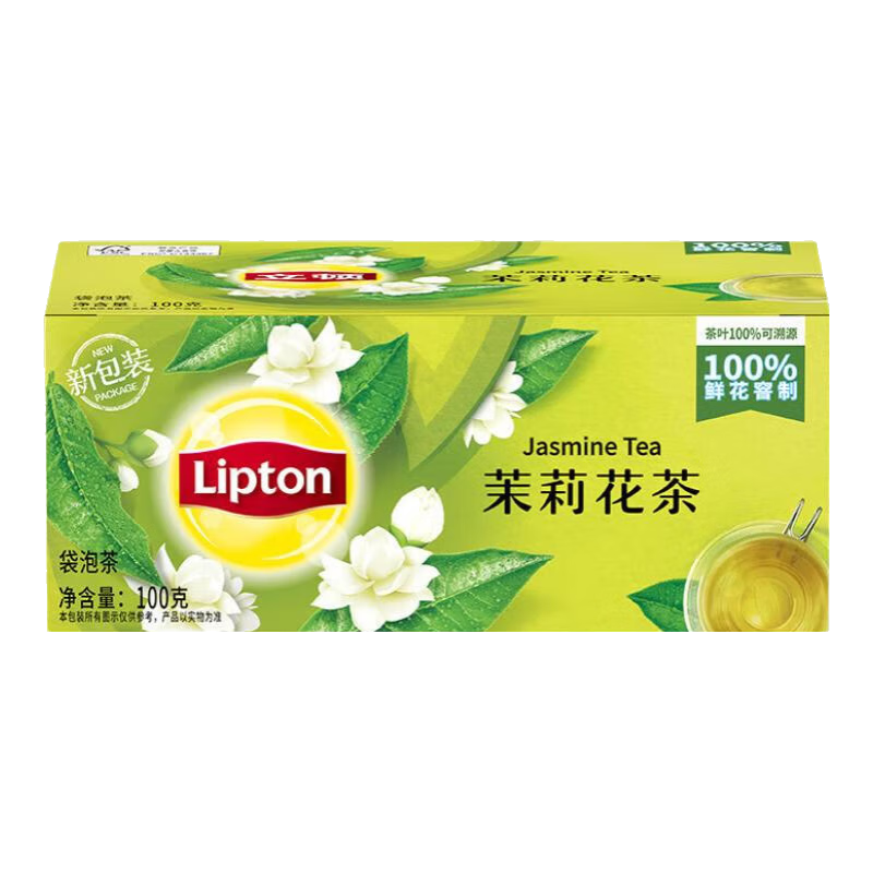 ���٣�Lipton�����򻨲� ��Ҷ��� �칫�Ӽ����в��� ������ݲ� ���Ƕ�����װ�����򻨲�2g*50��