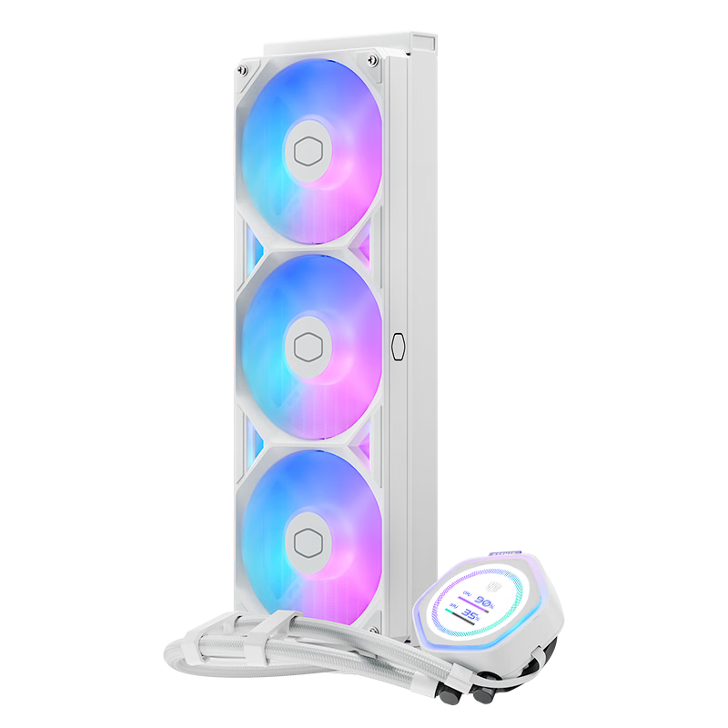 �����������G360/��Ӱ2�� ��ɫ ARGB CPUˮ��ɢ���� 2.1��LCD����/�Ż�ͭ��ˮ��/��ƽ̨�۾�/ATMOS II