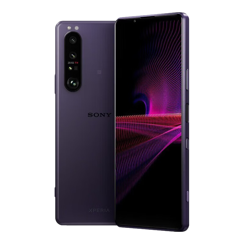 索尼（SONY）Xperia 1 III 超清4K高刷屏幕手機(jī) 馬克三代 X1iii 全網(wǎng)通5G 雙卡雙待 專業(yè)拍照 3.5mm耳機(jī)孔 紫色 港版 12GB+256GB