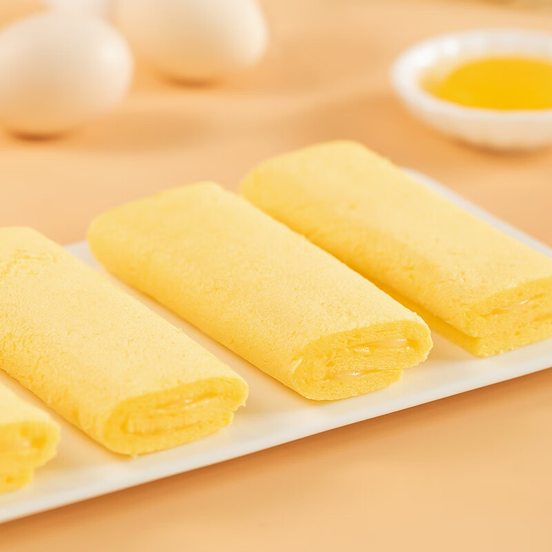 港荣蒸蛋糕面包早餐食品休闲零食办公室糕点点心代餐 红萝卜乳酸蛋糕450g