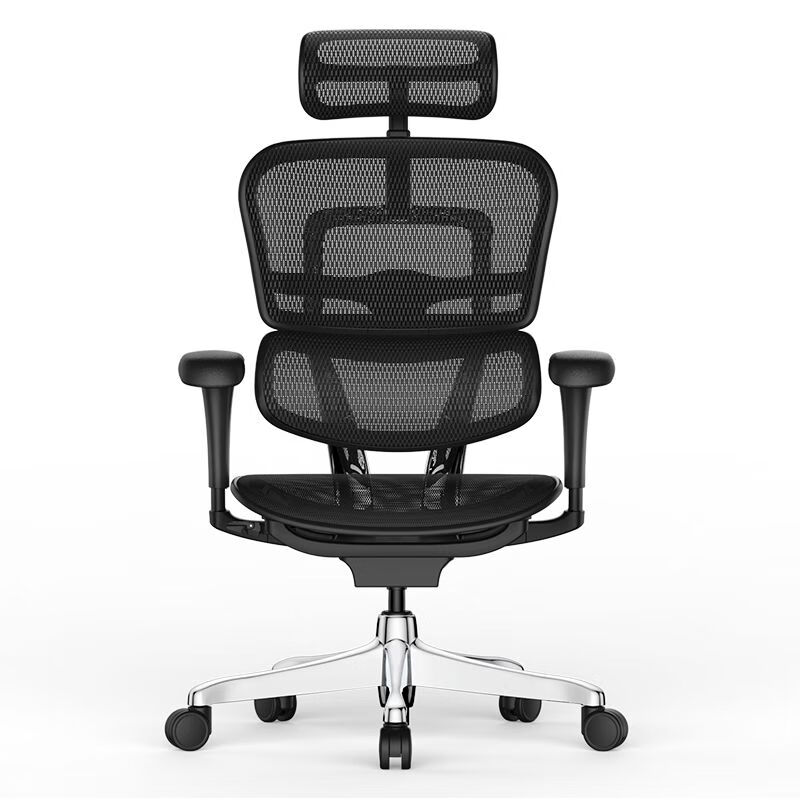 保友金豪b2代雄鹰人体工学椅电脑椅久坐电竞靠背家用办公座椅子 金豪b2黑色网 尼龙脚