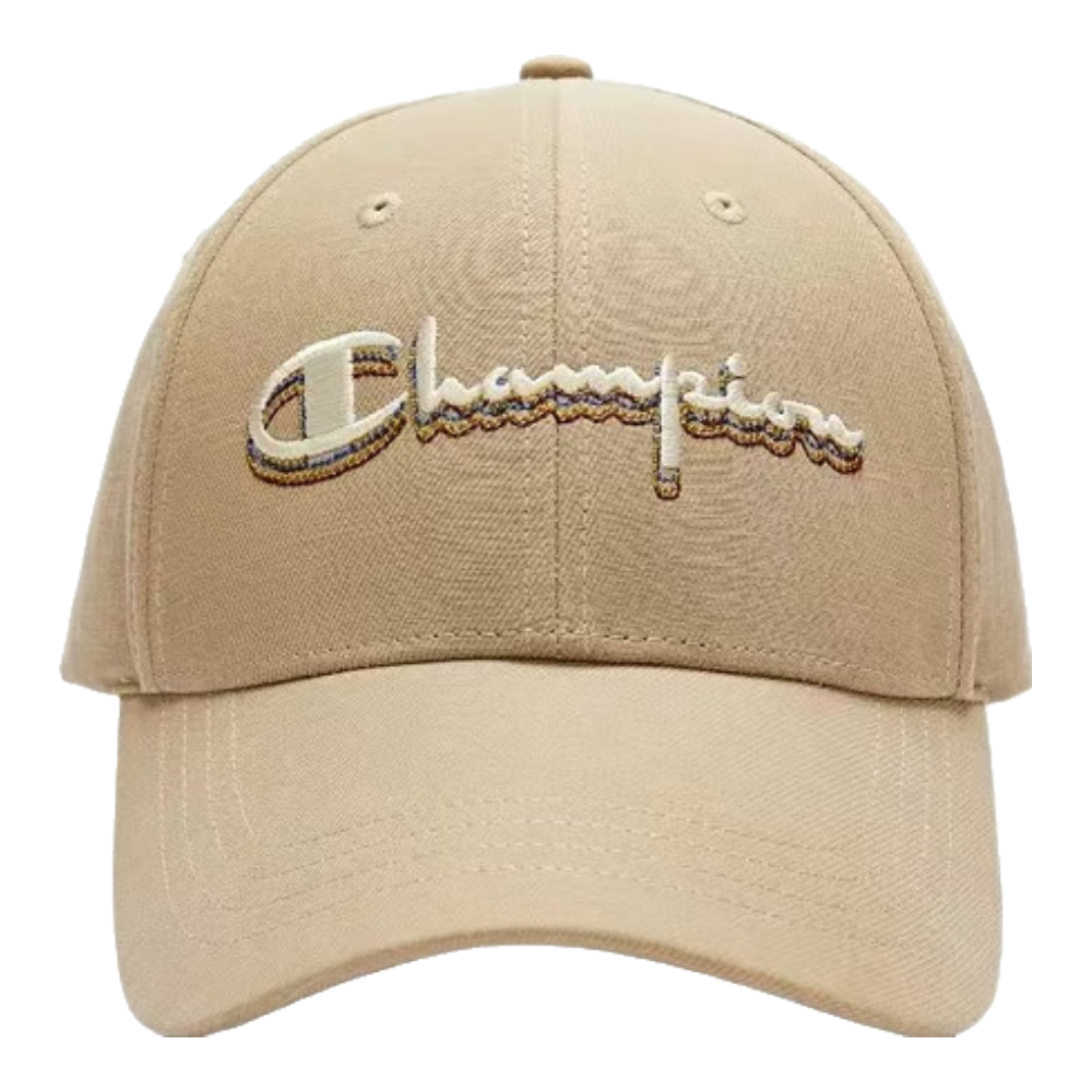 Champion冠军棒球帽女夏季休闲卡遮阳防晒帽子男百搭休闲遮阳帽 卡其色 均码