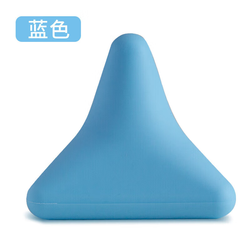 通用硅胶三角雀脚底腿部穴位按摩锥按摩器点穴棒经络足部足底足疗工具 四角按摩锥(紫色)