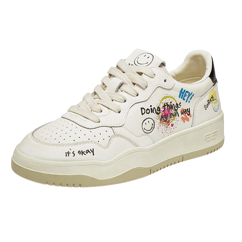 ������Belle�������ͬ��SMILEY���������ɶ�С��ЬŮ25���̳�E6Y1DCM5Ԥ�� ��������/����ޱͬ��װ�ɫ-Ů�� 38