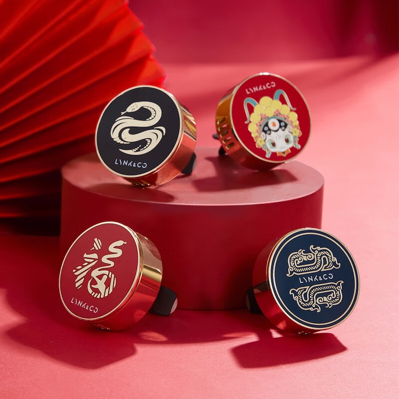 领克蛇年限定车载香薰 出风口装饰领克车型通用 补充装(五只装）