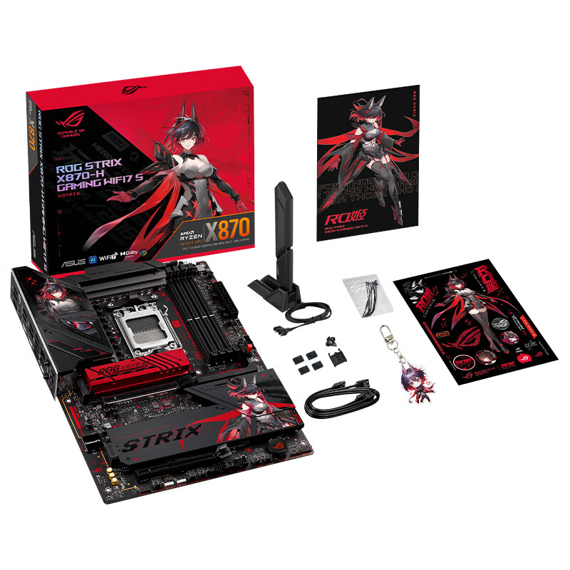 华硕 ROG STRIX X870-H GAMING WIFI7 S RO姬 图 9