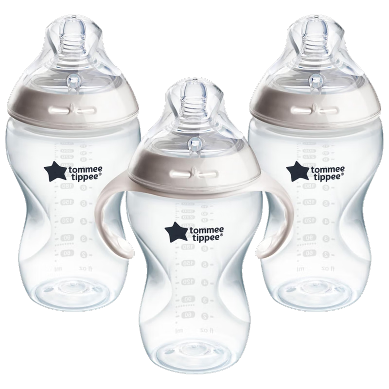 Tommee Tippee 嬰兒奶瓶 天然啟動(dòng)防脹氣奶瓶 11 oz 6 340.0