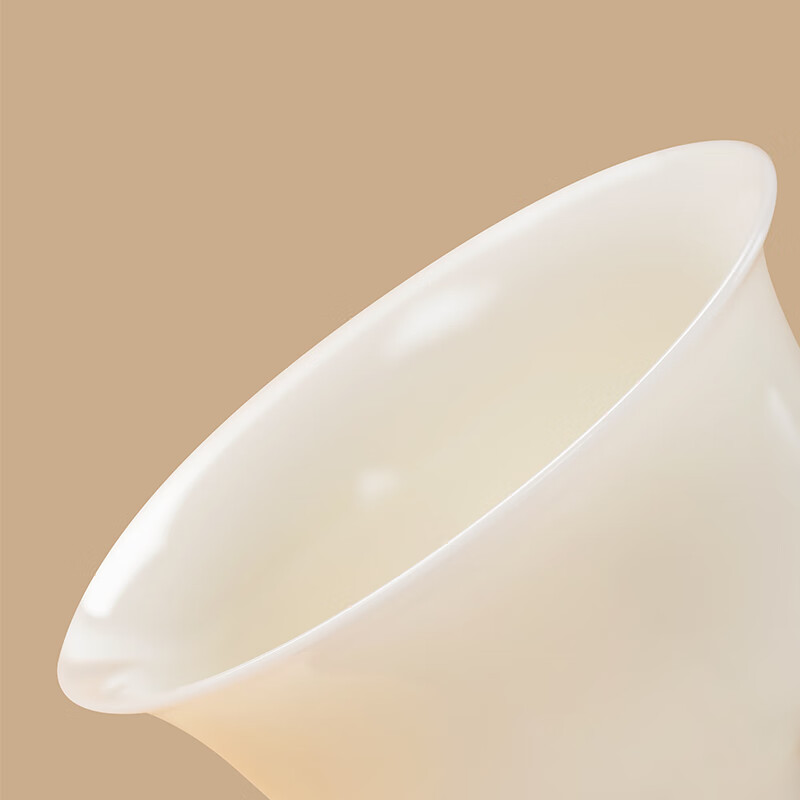 钰铨龙门 冰清玉洁润宝盖碗 德化传统中国白高端茶具纯手工三才茶碗礼盒装 冰清玉洁润宝盖碗