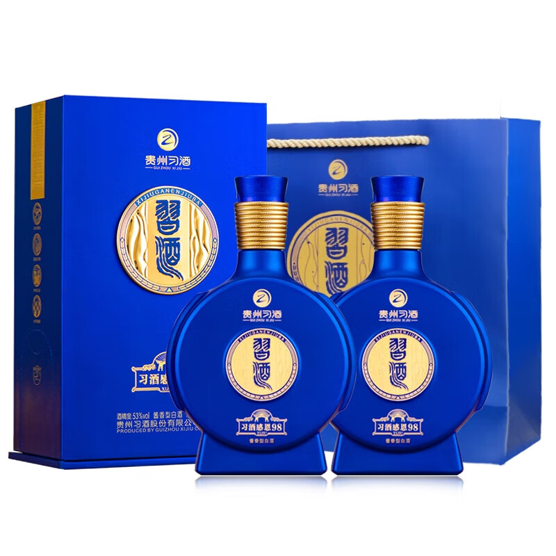 XIJIU/ϰ�� �ж�98 53�� �׾� ������ 500ml 2ƿ